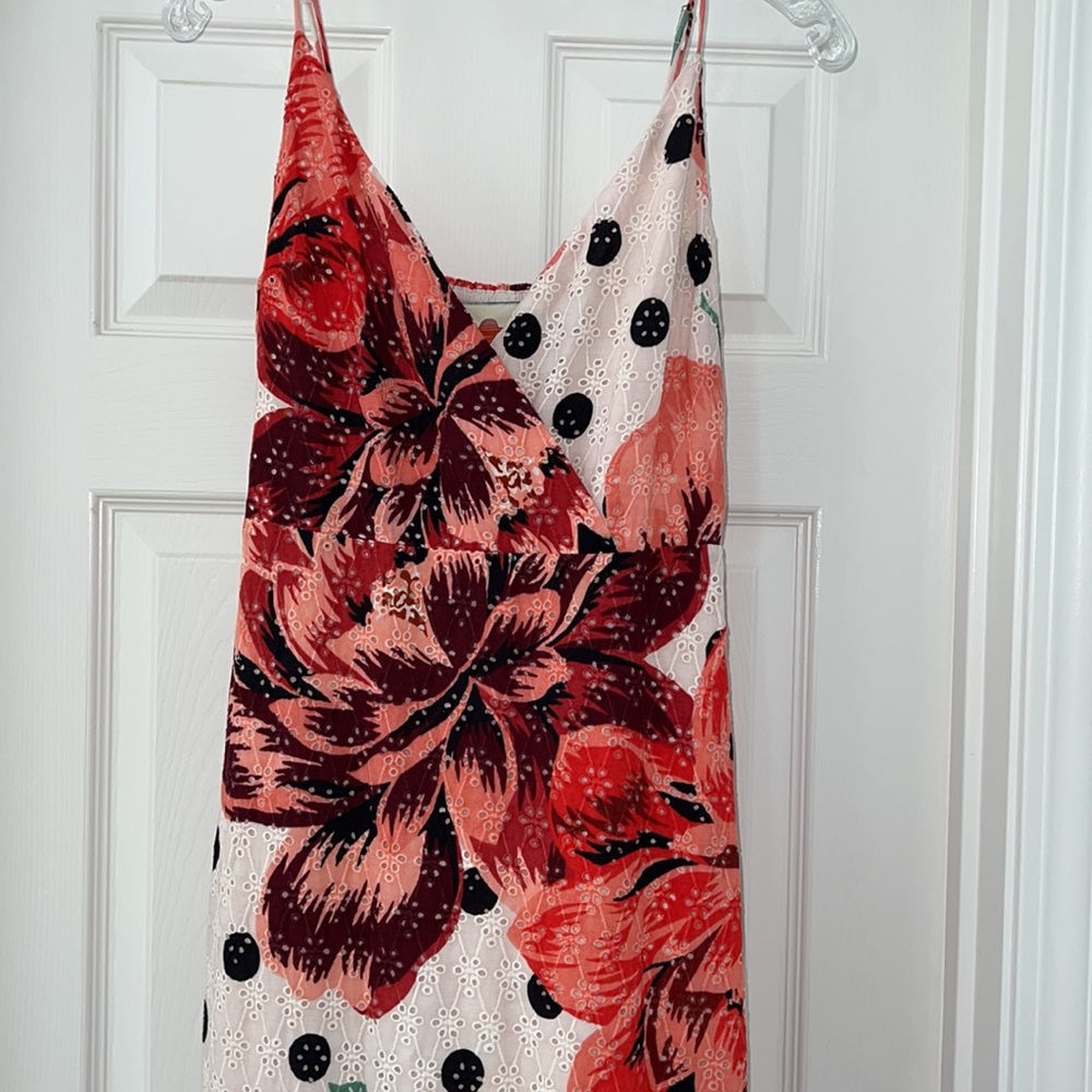Farm Rio x Anthropologie Riviera Eyelet Maxi Dress - Picture 6 of 14